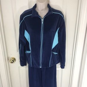 Blue Jogging Suit-M